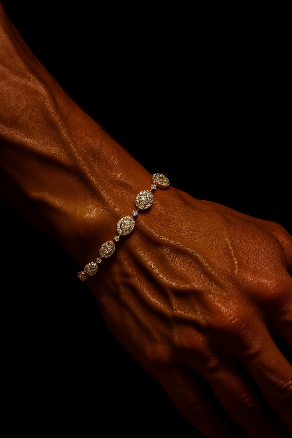 Gem Droplet Bracelets